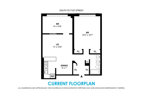 211 W 71st St #3C, New York, NY 10023