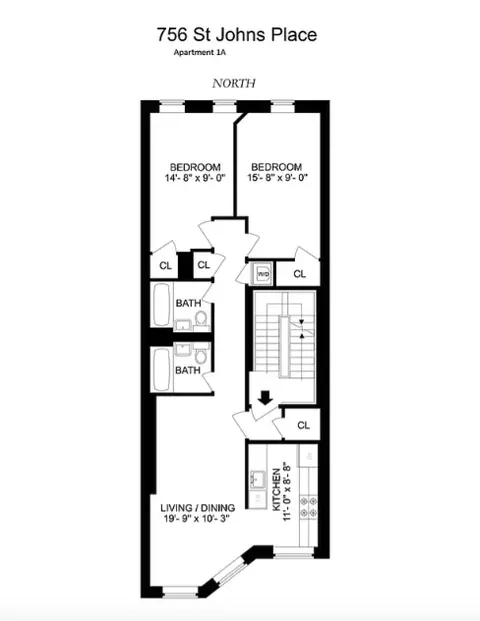 756 St Johns Pl #PARLOR, Brooklyn, NY 11216