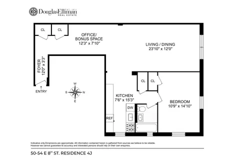 54 E 8th St #4J, New York, NY 10003