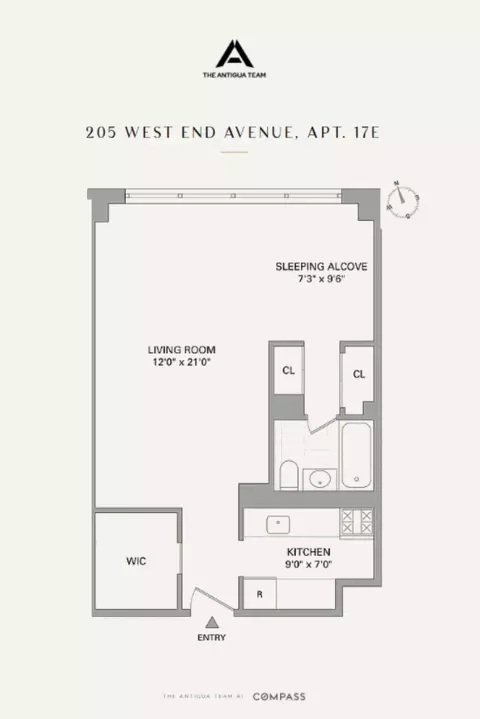 205 W End Ave #17E, New York, NY 10023
