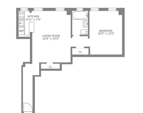 325 W 45th St #601, New York, NY 10036