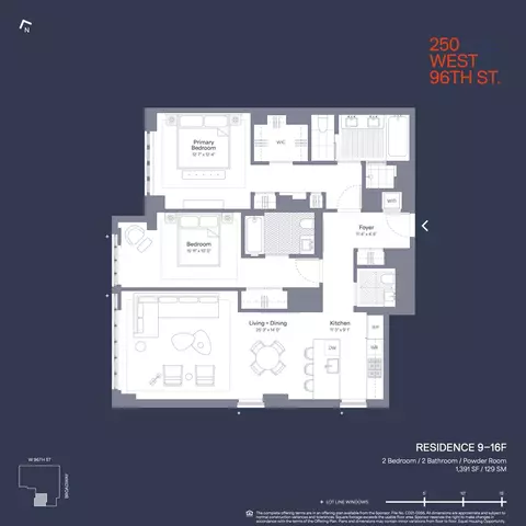 250 W 96th St #12F, New York, NY 10025