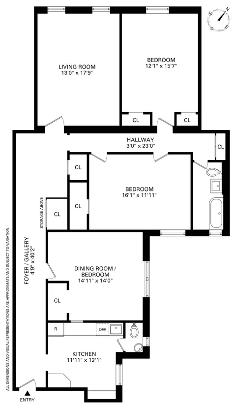 565 W 169th St #6F, New York, NY 10032