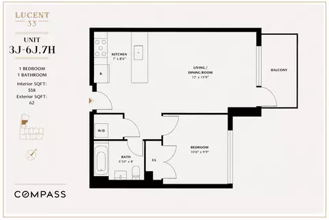 37-34 33rd St #7H, Long Island City, NY 11101