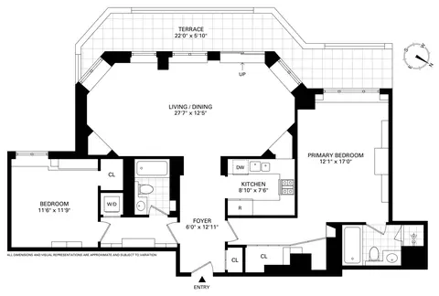 222 Riverside Dr #PH1/C, New York, NY 10025