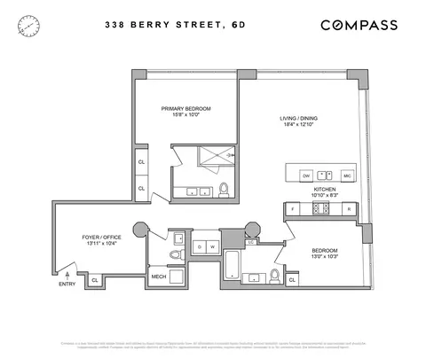 338 Berry St #6D, Brooklyn, NY 11249
