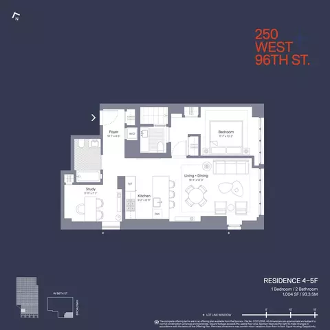 250 W 96th St #4F, New York, NY 10025