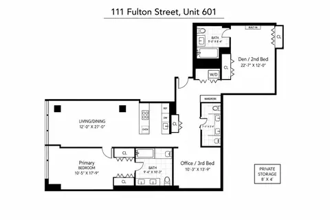 111 Fulton St #601, New York, NY 10038