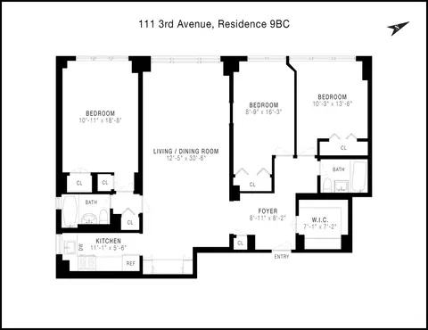 111 3rd Ave #9BC, New York, NY 10003