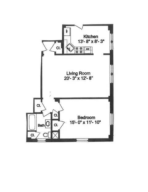 304 W 89th St #5D, New York, NY 10024
