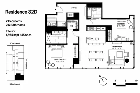 695 1st Ave #32D, New York, NY 10016