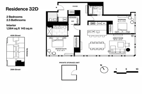 695 1st Ave #32D, New York, NY 10016