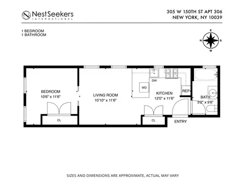 305 W 150th St #306, New York, NY 10039