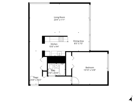 180 Park Row #23D, New York City, NY 10007