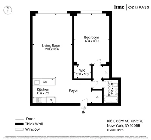 166 E 63rd St #7E, New York, NY 10065