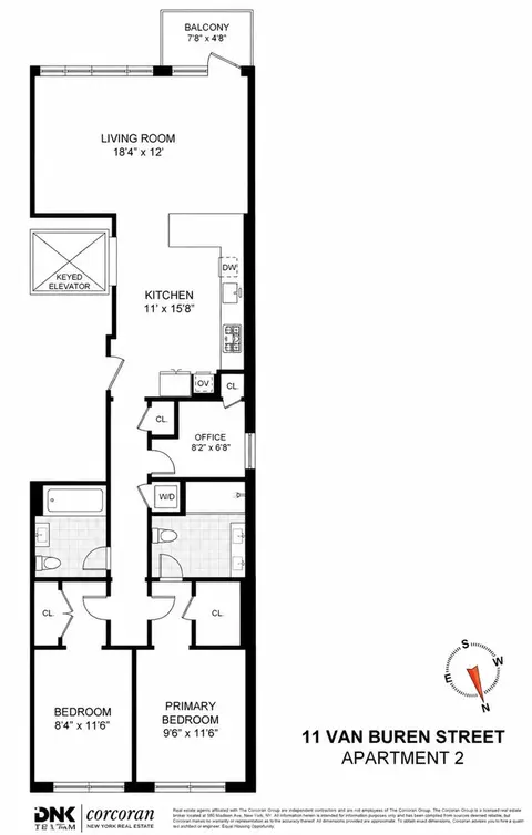 11 Van Buren St #2, Brooklyn, NY 11221