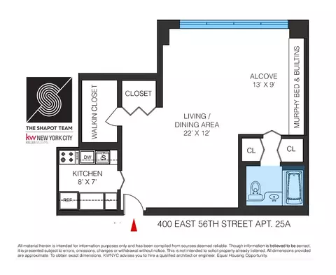 400 E 56th St #25A, New York, NY 10022