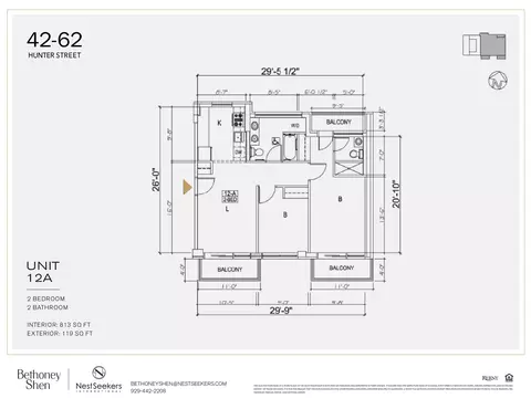 42-62 Hunter St #PH-A, Long Island City, NY 11101