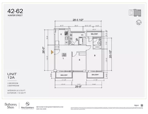 42-62 Hunter St #PH-A, Long Island City, NY 11101