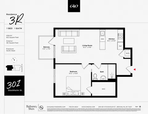 301 Stockholm St #3-R, Brooklyn, NY 11237