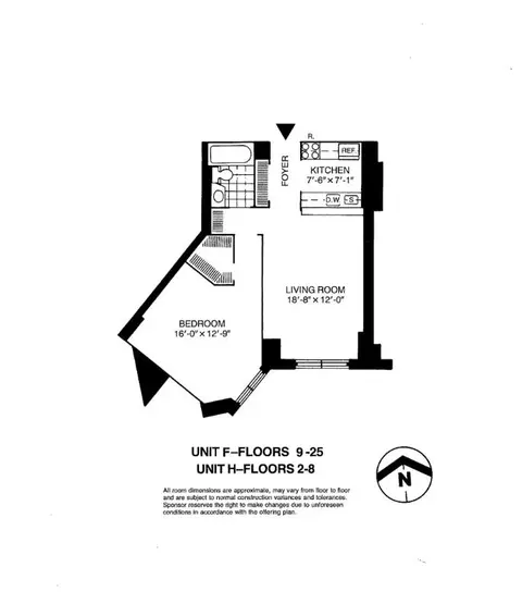 380 Rector Pl #20F, New York, NY 10280