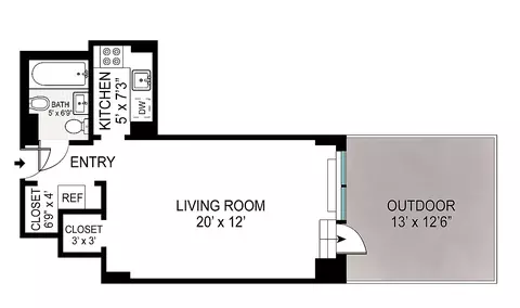 101 W 12th St #2D, New York, NY 10011