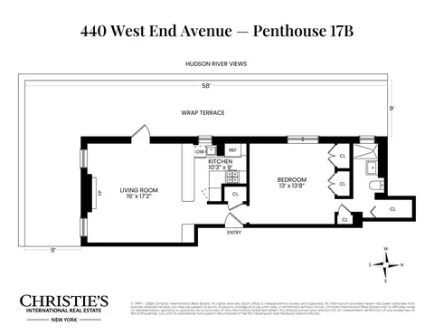 440 W End Ave #17B, New York, NY 10024