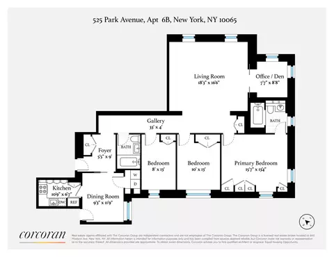 525 Park Ave #6B, New York, NY 10065
