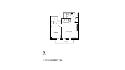 44 Remsen St #10, Brooklyn, NY 11201
