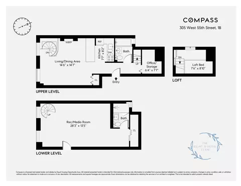 305 W 55th St #A, New York, NY 10019