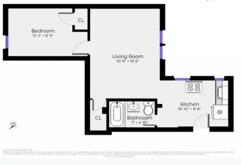 350 S 4th St #3F, Brooklyn, NY 11211