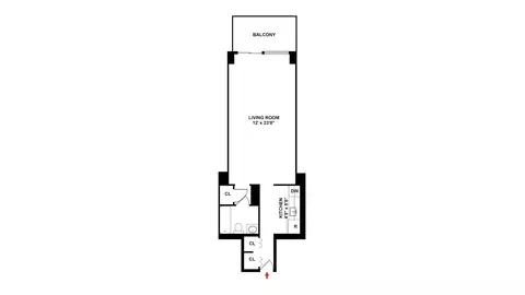 347 W 57th St #23E, New York, NY 10019