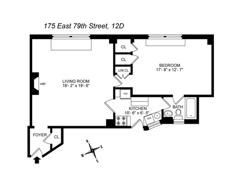 175 E 79th St #12D, New York, NY 10075