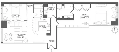 130 W 19th St #3D, New York, NY 10011