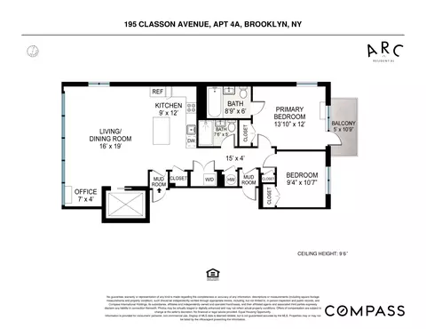 195 Classon Ave #4A, Brooklyn, NY 11205