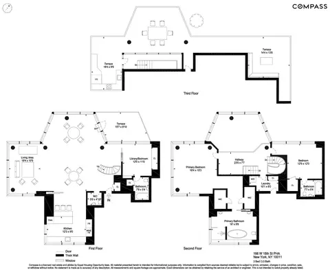 166 W 18th St #PHA, New York, NY 10011
