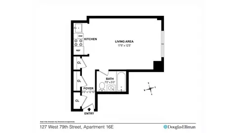 127 W 79th St #16E, New York, NY 10024