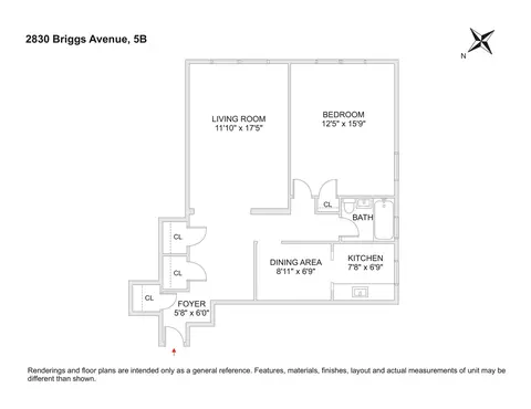 2830 Briggs Ave #5B, New York City, NY 10458