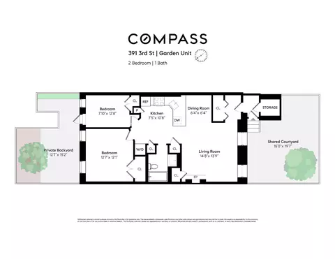 391 3rd St #GARDEN, Brooklyn, NY 11215