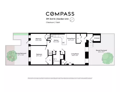 391 3rd St #GARDEN, Brooklyn, NY 11215