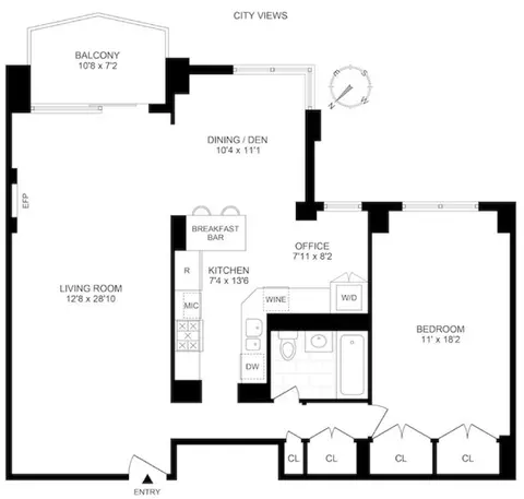 3333 Henry Hudson Pkwy #20D, New York City, NY 10463