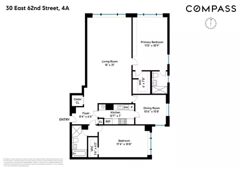 30 E 62nd St #4A, New York, NY 10065