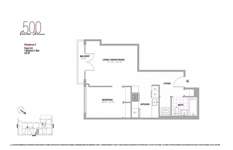 500 4th Ave #5F, Brooklyn, NY 11215