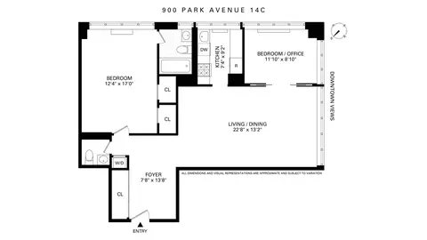900 Park Ave #14C, New York, NY 10075