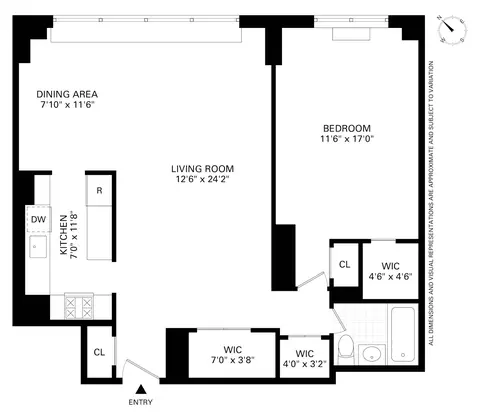 142 W End Ave #5M, New York, NY 10023