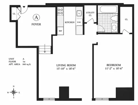 253 W 73rd St #1A, New York, NY 10023