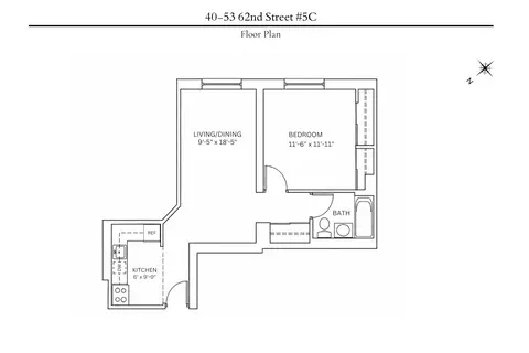 40-53 62nd St #5C, New York City, NY 11377