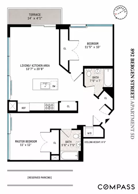 892 Bergen St #5D, Brooklyn, NY 11238