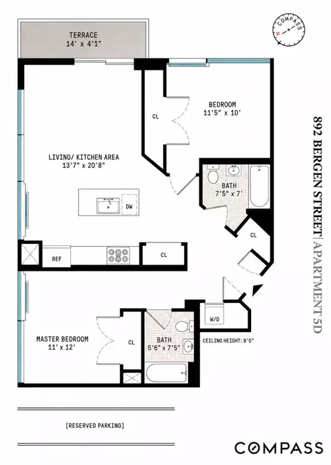 892 Bergen St #5D, Brooklyn, NY 11238