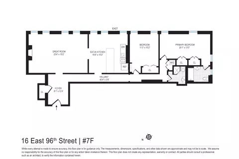 16 E 96th St #7F, New York, NY 10128